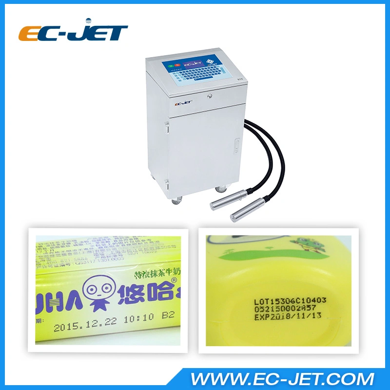 Drug Packaging Coding Dual-Head Two-Color Anti-Counterfeiting Continuous Inkjet Printer (EC-JET910)