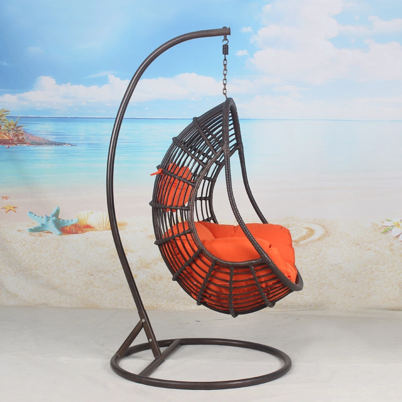 Leisure Outdoor Graden Furniture Wicker Patio Rattan Swing Chair