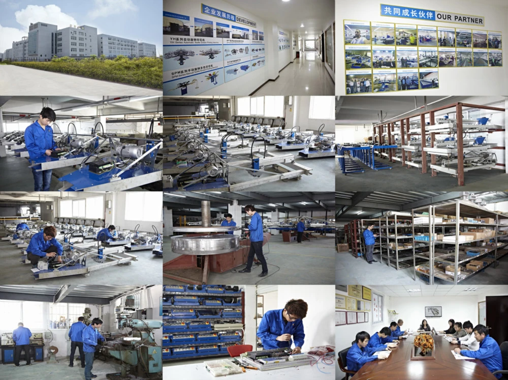 Wenzhou Changs Spm Series 4 Colors Manual Screen Printing Machine