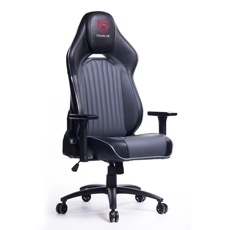 (CALAIS) Modern 11 Colors LED Light Around The Back and Remote Control PU Gaming Chair